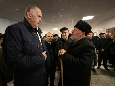 Абдулмуслимов проверил ситуацию в подтопленных селах района