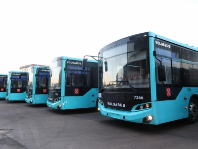 «Пассажиравтотранс» получил восемь новых автобусов-«гармошек»