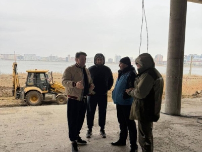 В Махачкале проверили ход строительства IT-кампуса «Школа 21»