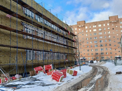 В Орехово-Зуеве школа на Мадонской улице готова на 40%
