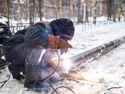 В петербургском квартале 26А Озеро Долгое началась реконструкция теплосетей