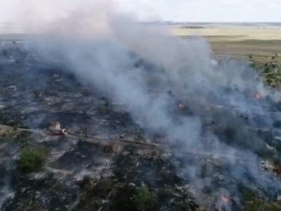 В Астраханской области штрафы за поджоги травы достигли 400 тысяч рублей