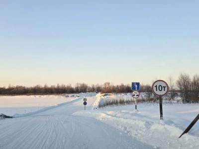 В Тюменской области начали закрывать ледовые переправы из за тепла