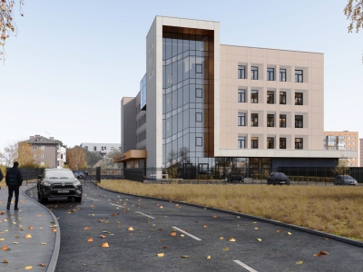 В Мытищах завершили устройство фундамента административного здания