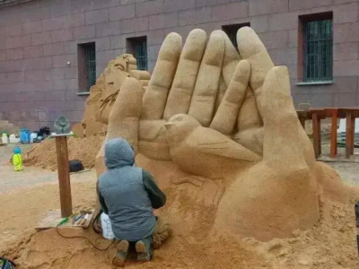 Фестиваль песчаных скульптур в Петропавловской крепости стартует 1 мая