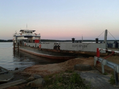 В Ярославской области запустили паромную переправу Глебово-Семенцево