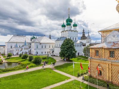 Ростовский кремль украсила новая архитектурная подсветка