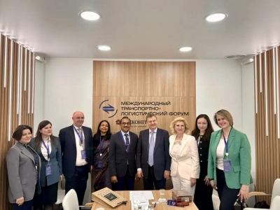 Поляков провел переговоры с министром транспорта Шри-Ланки