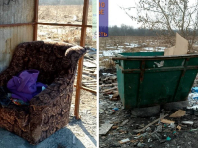 В поселке Новый Свет ликвидировали незаконную свалку