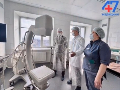 Ремонт приемного отделения завершился в Токсовской больнице