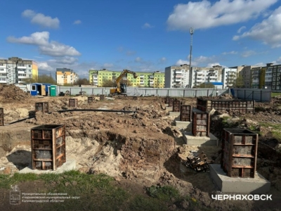 Виктор Вобликов проверил ход работ на двух стратегически важных объектах Черняховска