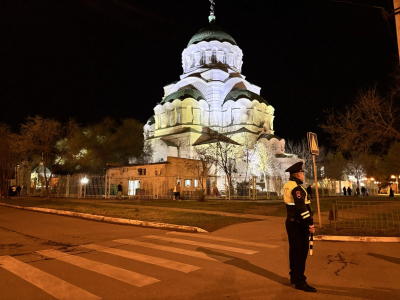 Пасхальные службы в Астраханской области прошли спокойно