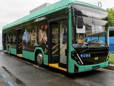 В Петербурге началась эксплуатация электробуса большого класса OLGERD