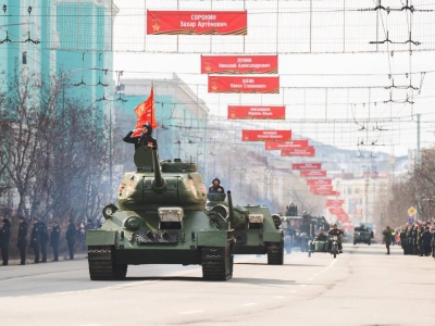 В Мурманске Парад Победы пройдет без военной техники