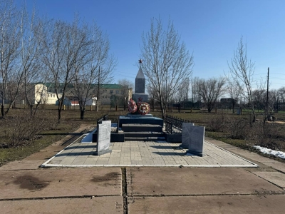 В Черемухе Астраханской области стартовали работы по благоустройству парка Победы