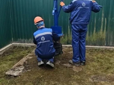 Леноблводоканал восстановил водоразборную колонку в Волхове