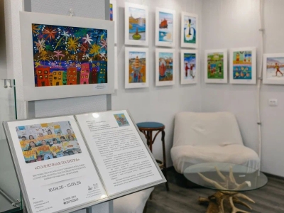 Игорь Морарь сообщил об открытии выставки изостудии «Солнечная палитра» в Мурманске