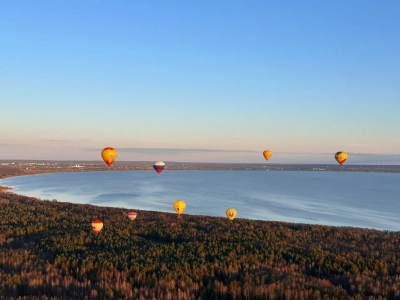 В Ярославской области стартовал фестиваль воздухоплавания «Весна в Переславле»