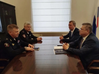 Руководитель транспортной полиции ПФО провел встречи в Астрахани