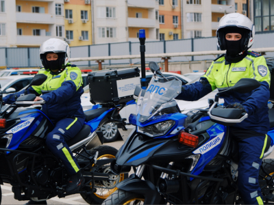 В Астраханской области появилась мотогруппа автоинспекторов