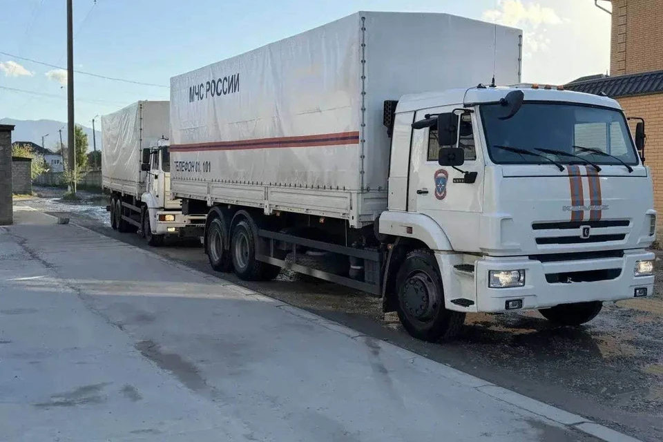 В Дагестан доставили гуманитарную помощь из Свердловской области