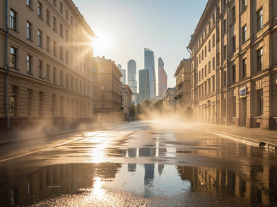В Москве началась неделя адской жары