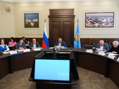 Игорь Мартынов провел заседание Совета Думы Астраханской области