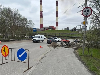 В Мурманске стартовали дорожные работы еще на трех объектах