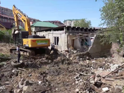 В Махачкале русло реки Тарнаирка освободили от капитальных объектов