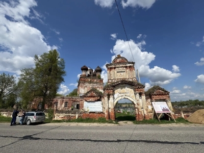 В Костроме реставрируют одну из самых необычных деревянных часовен