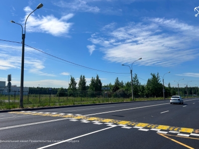 В четырех районах Петербурга отремонтировали порядка 10 километров дорог