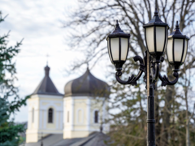 На улице Городской в Костроме установили умные светильники