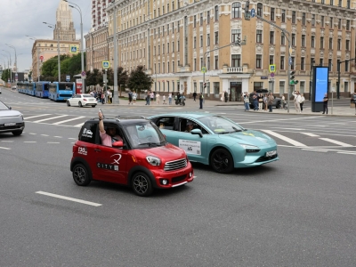 Российские электромобили от АВТОТОРа показали на Московском транспортном электрофестивале