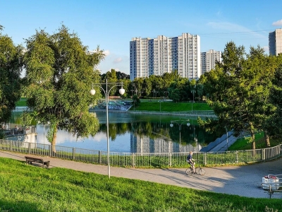На юге Москвы завершились работы по реабилитации Малого Чертановского пруда