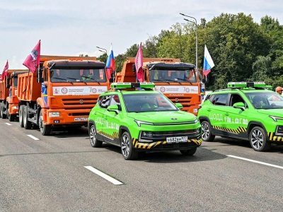Более 21 км новых дорог построили в столице с начала года