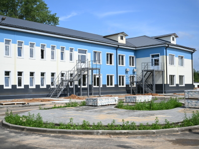В поликлинике на Гоголя идут внутренние работы