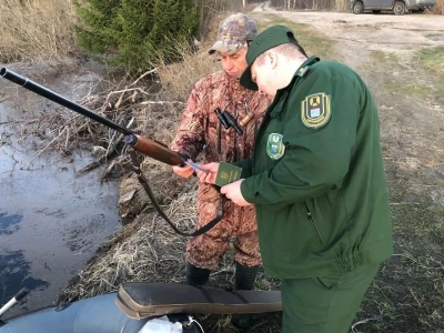 Охотинспекторы Ленинградской области провели более тысячи рейдов