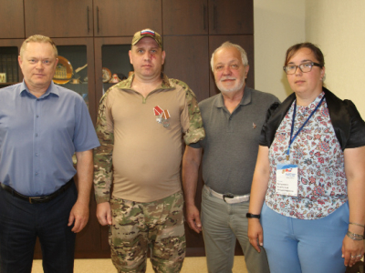 Участнику СВО из Лодейнопольского района вручили орден Мужества