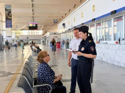 В Астрахани прошла акция «Час пассажира» на вокзале