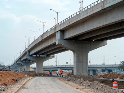 На трассе М-5 в Коломне открыли временный мост через реку Северку