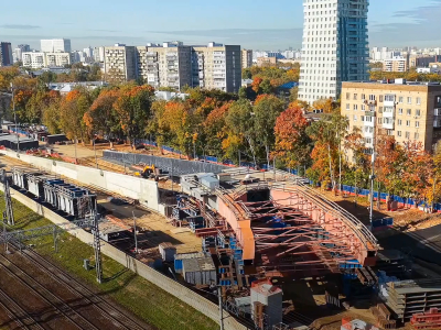 Новый путепровод на северо-востоке Москвы соединит три района столицы