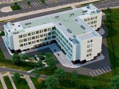 В «Ильинских лугах» строят поликлинику на 400 посещений