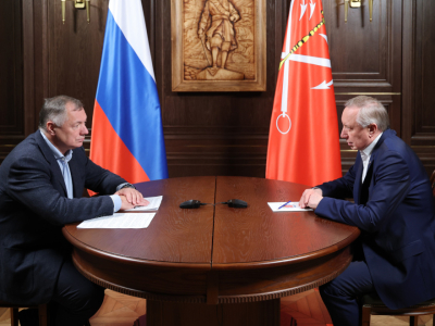 Александр Беглов и Марат Хуснуллин обсудили развитие инфраструктурных проектов Петербурга